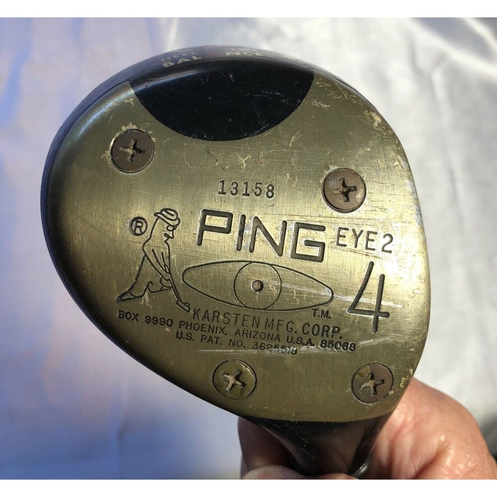 Ping Eye 2 Golf Driver Wood # 4 Black Laminated
